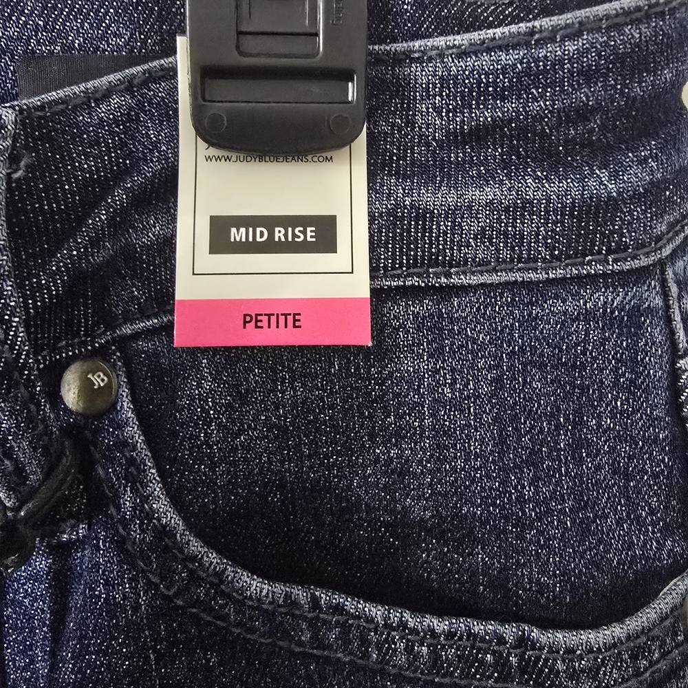Size‎ 9 PETITE! NWTS Judy Blue Straight Leg Jeans - Picture 4 of 7
